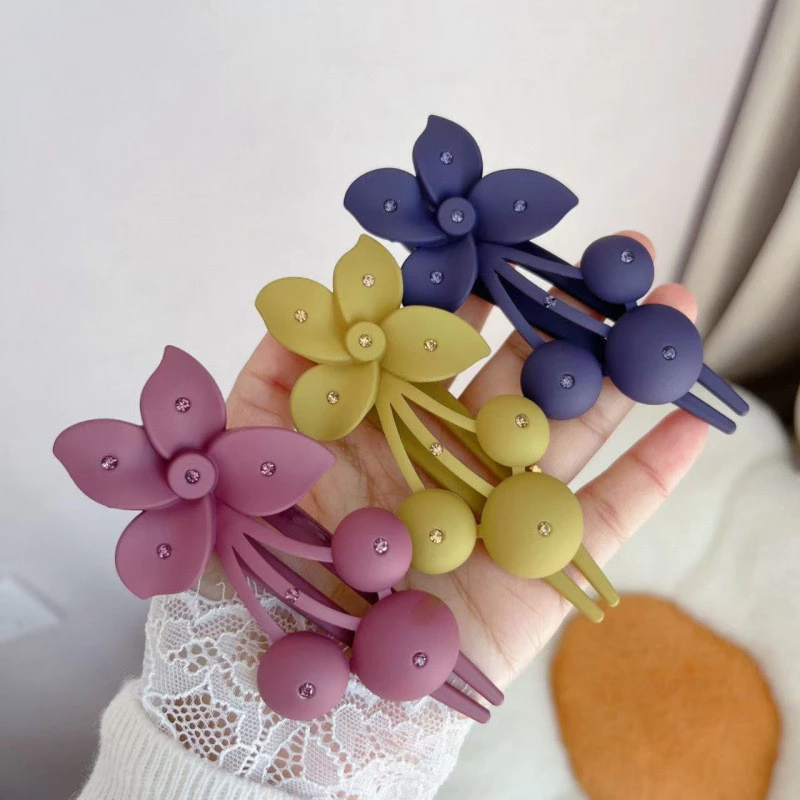 กิ๊บติดผมดอกไม้อารมณ์ Bauhinia ขนาดใหญ่