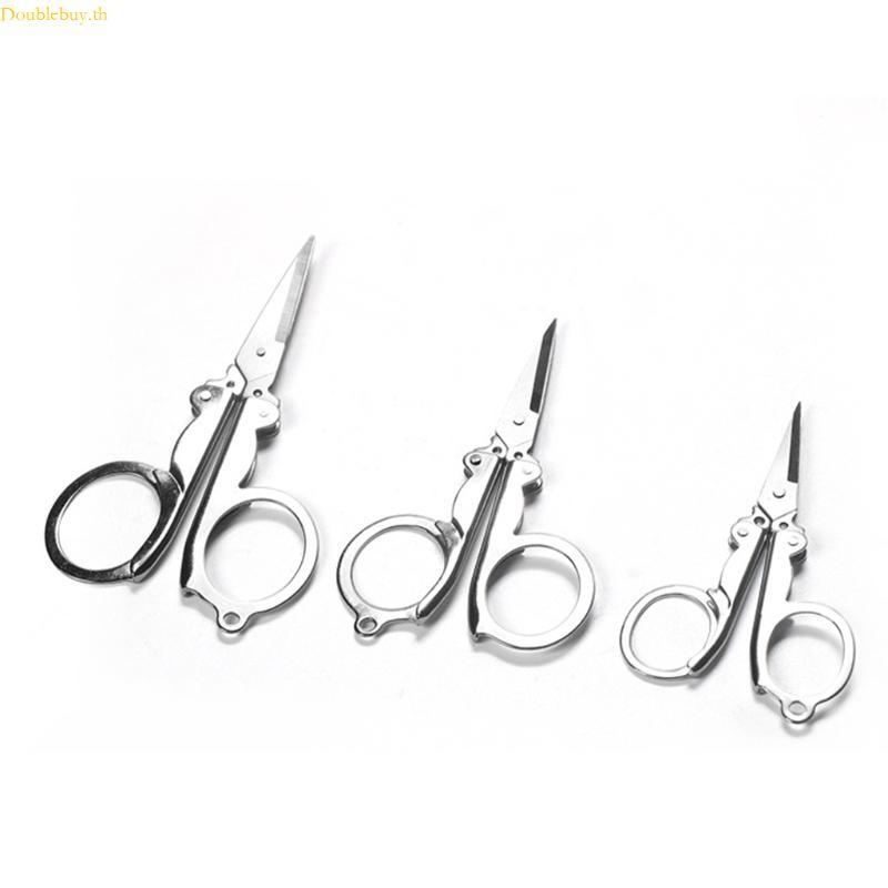 Doublebuy กรรไกรสแตนเลสอเนกประสงค์พิเศษสําหรับใบมีดคมกรรไกรเย็บผ้ากรรไกรพับสํานักงานบ้านShoo