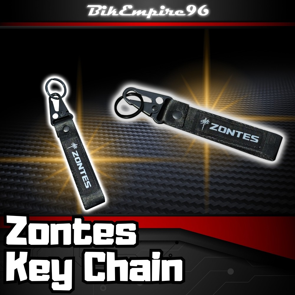 Zontes Key Chain Key Chain Lanyard สายห้อยพร้อมที่ใส่กุญแจโลหะสําหรับ Zontes