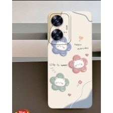 เคส Realme c55 - เคส hp - เคสมือถือ realme c55 - THICK HARDCASE SOFTCASE - ภาพซิลิโคน realme c55