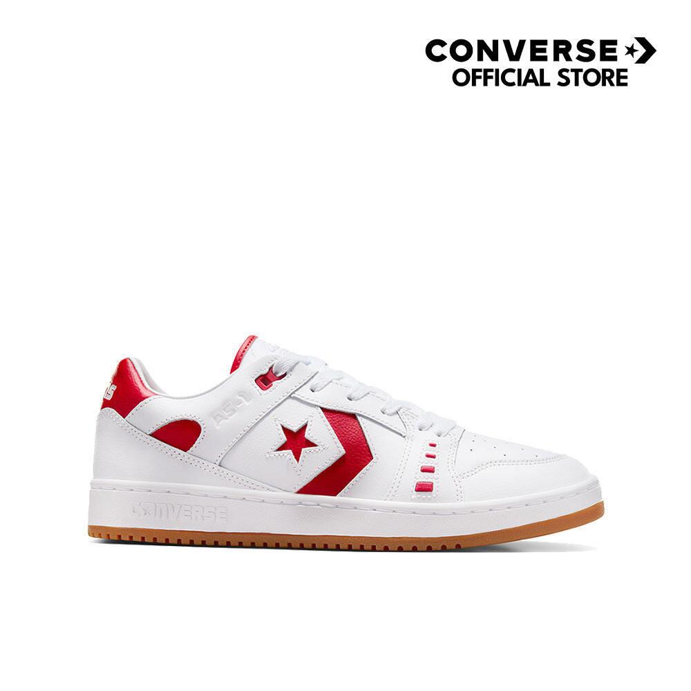 CONVERSE รองเท้า AS-1 PRO CLASSIC LEATHER OX WHITE/RED ผู้ชาย A10573CM_S5WTRE