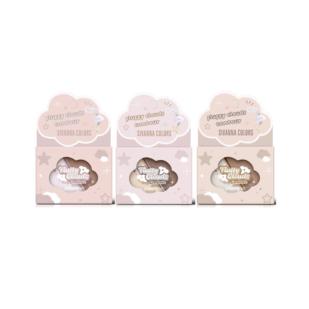 ♦️ของแท้·ส่งด่วน·ถูก♦️Sivanna Fluffy Clouds Eyeshadow #HF235 ซีเวนน่า ฟลัฟฟี คลาวส์ อายแชโดว์ x 1 ชิ้น dayse