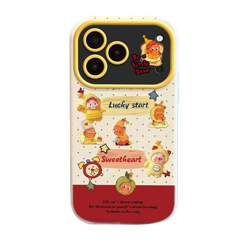 สําหรับ IPhone 17 Air 16 15 14 13 12 11 Pro Max X XR XS Max 7 8 Plus น่ารัก Lucky English Star 17 ใหม่หน้าต่างขนาดใหญ่ตุ๊กตาเชือกแขวนเคสโทรศัพท์ปกอ่อน ราคา ถูกที่สุด ดีลบีเคเค แกลเลอรีภาพที่ 6