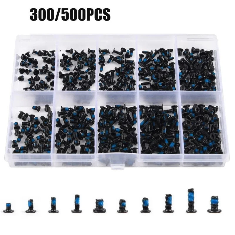 300/500PCS Laptop Screws Notebook Computer Replacement Set Repair Screws for Lenovo Toshiba Gateway 