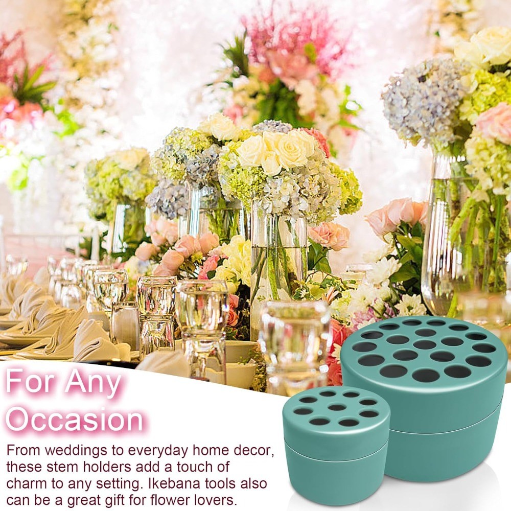 ผู้ถือก้านเกลียว Ikebana สนิมทนดอกไม้ผู้ถือสําหรับแจกัน DIY ชุดช่อดอกไม้ - รูปที่ 2