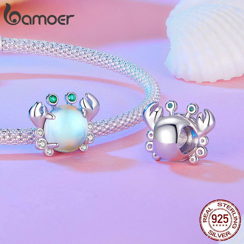 Bamoer خرز فضة S925 بموضوع المحيط DIY — صورة 6