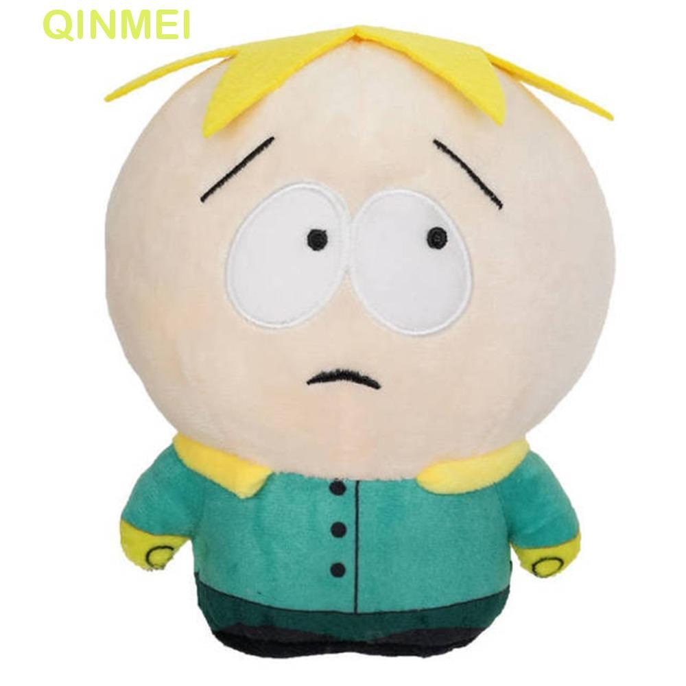QINMEI South Park ตุ๊กตาตุ๊กตาตุ๊กตาหมอนสําหรับของขวัญเด็ก Southern Park ตัวอักษรของเล่นน่ารัก South