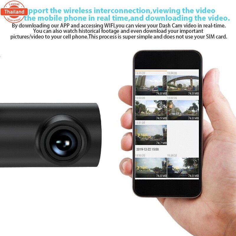 จัดส่งจากประเทศไทย！70mai Dash Cam LF9 Pro English Car Cameraกล้องติดรถยน2023 กล้องติดรถยนต์ กล้องหน้