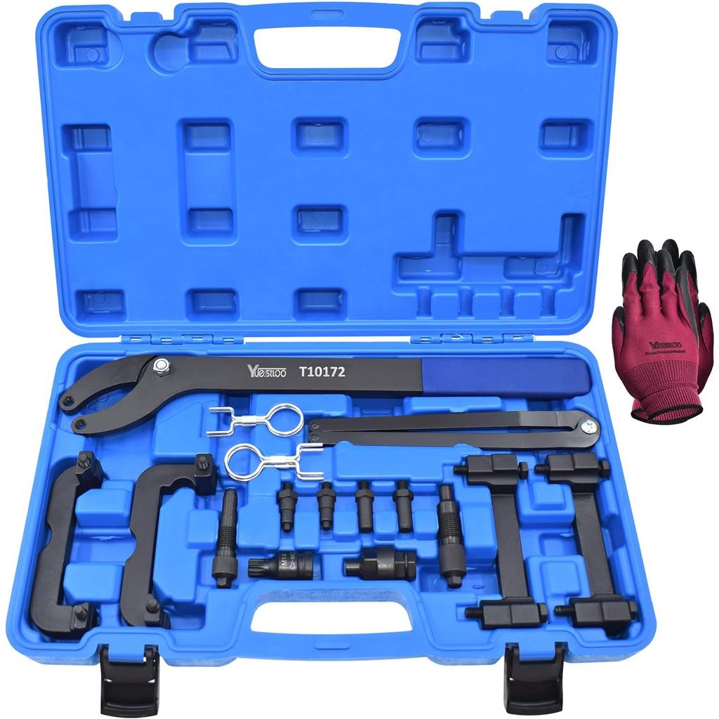 เครื่องยนต์ Camshaft ล็อคชุดเครื่องมือ,ใช้งานร่วมกับ VW Audi 2.0 2.4 2.5 2.8 3.0T 3.2 4.2 5.0 5.2, T