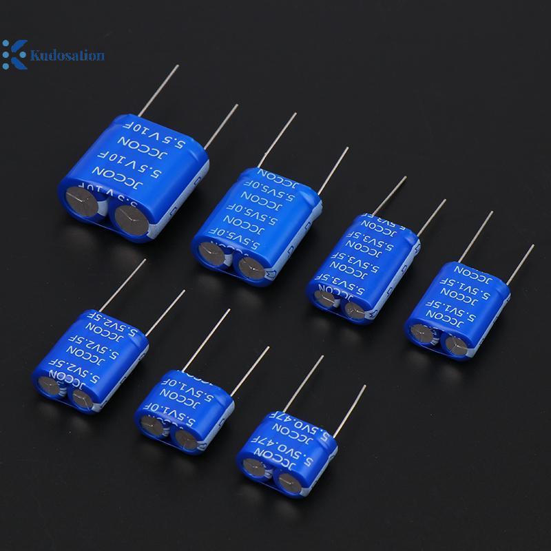 Kudosion Super Capacitor Farad Capacitor 5.5V 0.47F 1F 1.5F 2.5F 3.5F 5.0F 10F ผสม Double Layer Car 