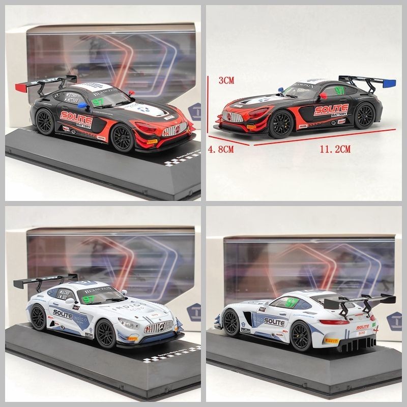 Solite 1:43 AMG GT3 Blancpain GT Series Asia Game Benz 合金车模
