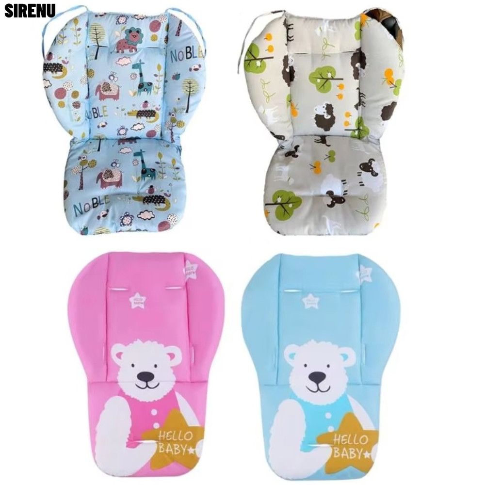 ไซเรน เบาะรองนั่งเก้าอี้ทานอาหารเด็ก, เสื่อรถเข็นเด็กนุ่มสากล, พิมพ์การ์ตูนมัลติฟังก์ชั่แผ่นเก้าอี้รับประทานอาหารเด็กรถเข็นเด็กอุปก