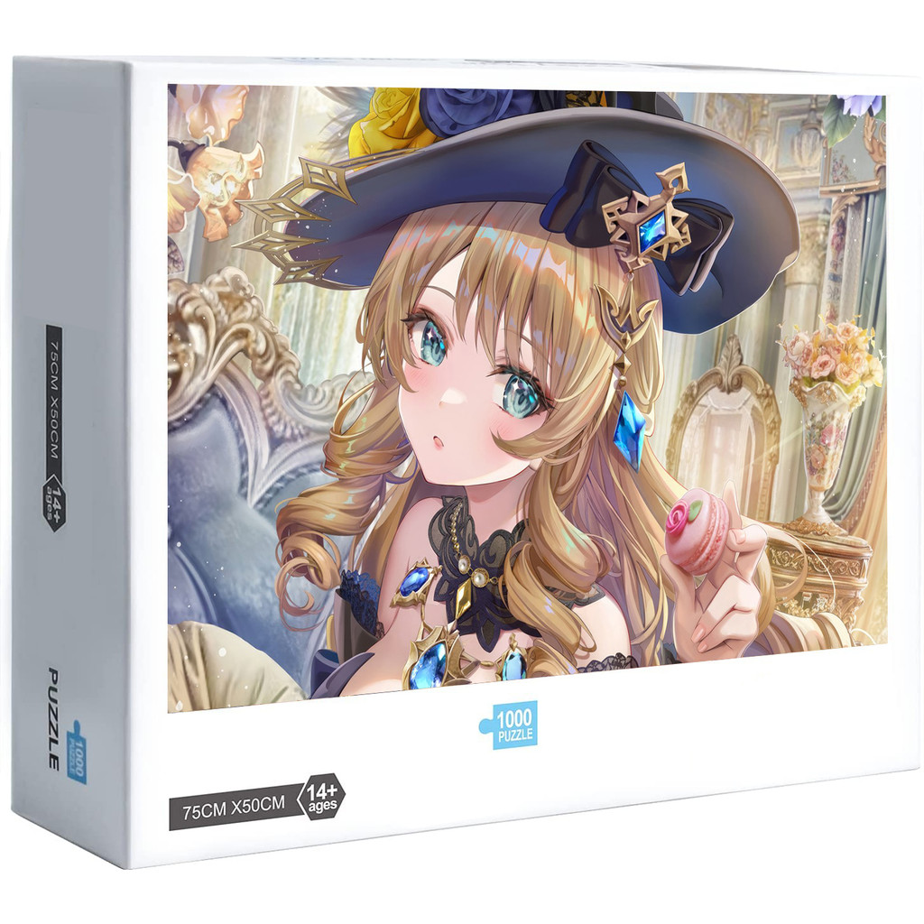 Genshin Impact Navia จิ๊กซอว์ปริศนาเกมตกแต่งบ้านของขวัญ