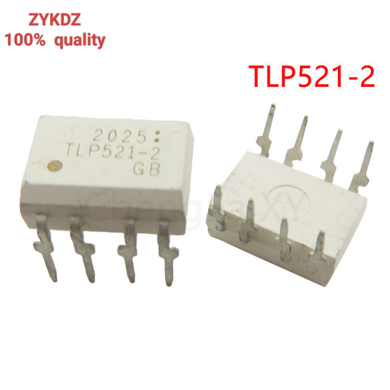 10 ชิ้น TLP521-2 TLP521-2GB TLP521 ในสต็อก DIP-8