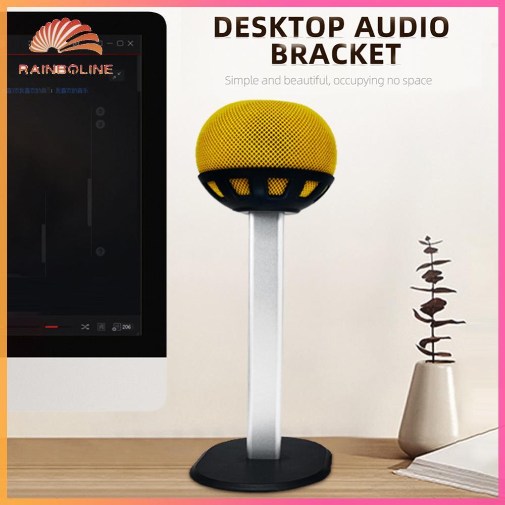 ฝน❤  ขาตั้งลําโพงตั้งโต๊ะ ขายึดลําโพงตั้งโต๊ะที่มั่นคง ขายึดลําโพงอัจฉริยะสําหรับ HomePod Mini สําหร