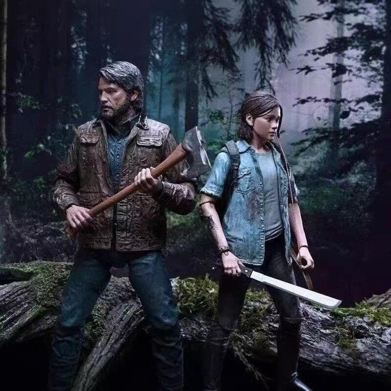 Spot Goods#neca The Last of Us The Last of Us Joel Ellie Double Set Game Action Figure Model1101hw