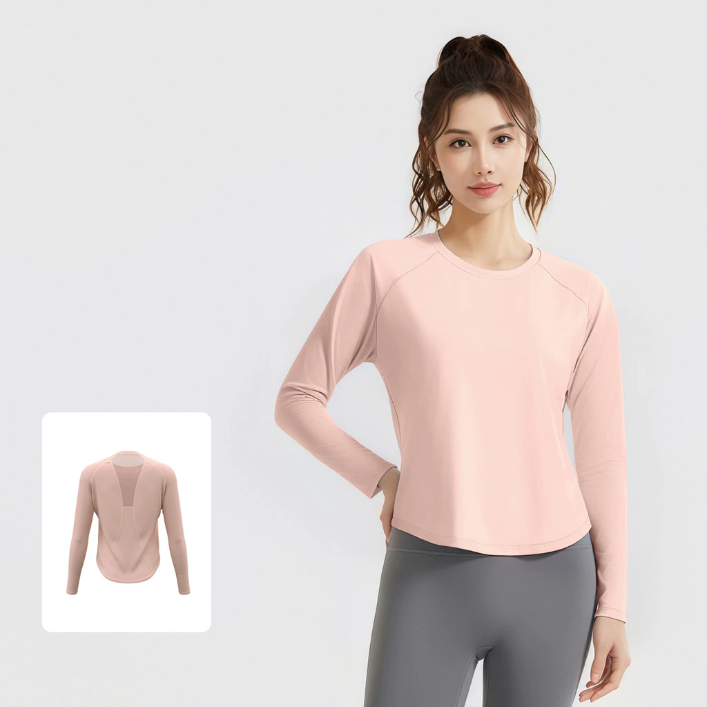MVP Sport เสื้อยืดแขนยาว ตาข่ายหลัง ระบายอากาศ ออกกำลังกาย thumbnail 6