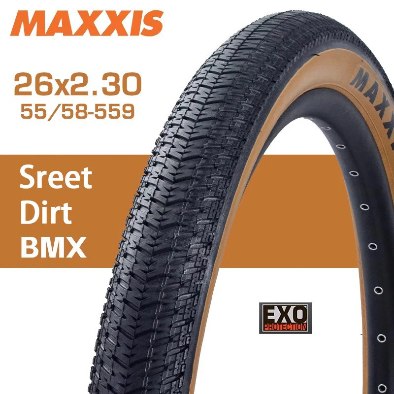 MAXXIS DTH MTB Tire ขนาด 26x2.30 นิ้ว ออกแบบ Ultralight กันการทะลุ EXO ขอบยางสีน้ำตาล