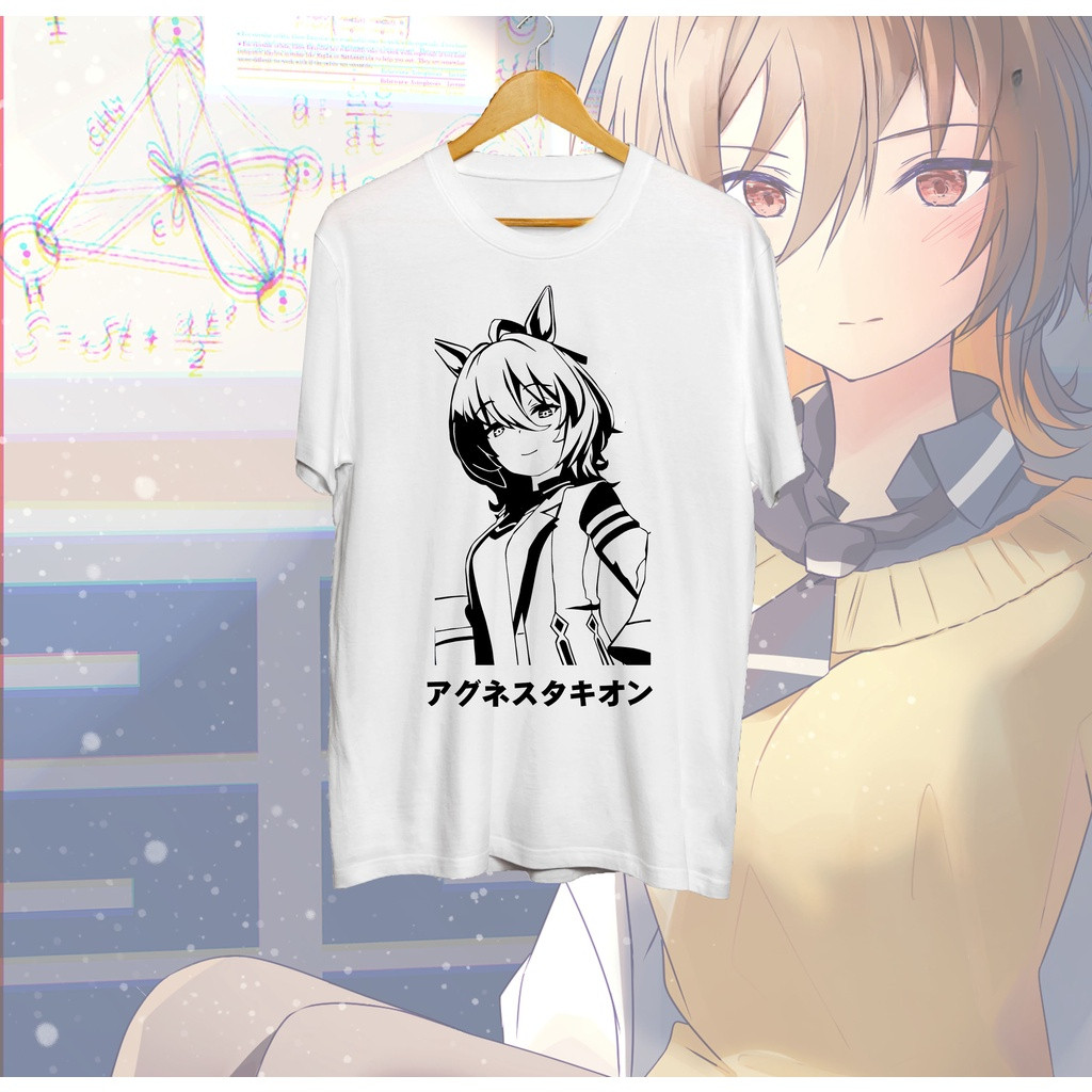 เสื้อยืด Uma Musume Agnes Tachyon – พิมพ์ลายเกมอนิเมะผ้าฝ้าย 100% มีจำหน่ายเฉพาะที่ สไตล์นักวิทยาศาสตร์บ้า ราคา ถูกที่สุด ดีลบีเคเค