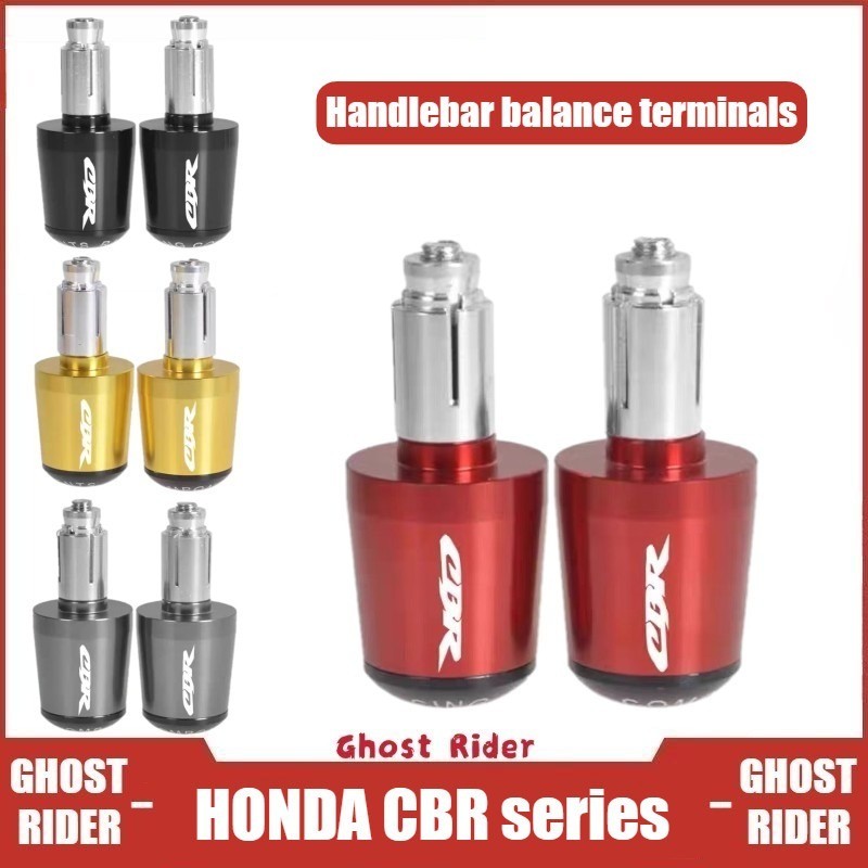 สําหรับ HONDA CBR150R CBR400R CBR500R CBR650R รถจักรยานยนต์ Handlebar Grips ชุด 7/8 "22 มม.ยาง Grip CNC อลูมิเนียมบาร์ End Caps อุปกรณ์เสริม