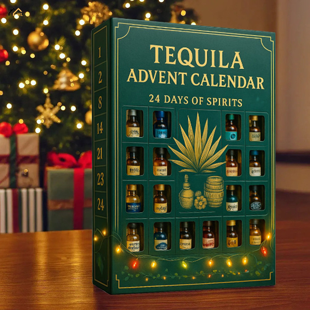 ชุดชิม Tequila พรีเมี่ยม Xmas นับถอยหลัง การจัดชิมทุกวัน การเดินทางผ่านโลกของอโรมา Tequila สําหรับนั