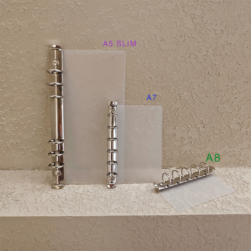 สีธรรมดาด้านข้างใส่ A7/A8/A5SLIM Wonderful Series-Insert Backing Board Partition Handmade Binder คู่มืออุปกรณ์เสริม