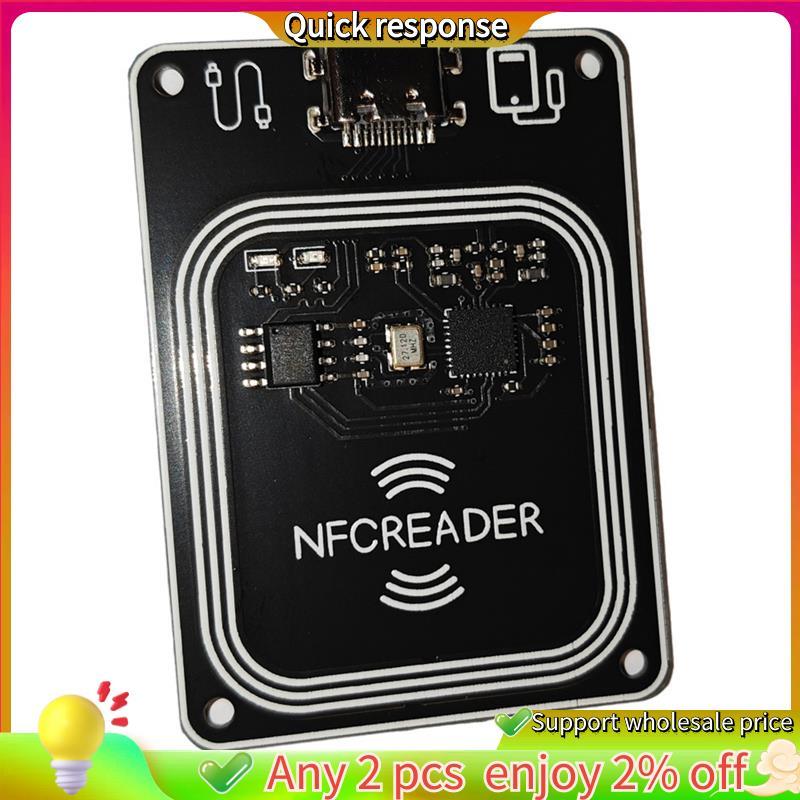 ในสต็อก-13.56Mhz PN532 PCR532 RFID UID UID GEN2 IC Card Reader Wirter Module Type C พร้อมซอฟต์แวร์