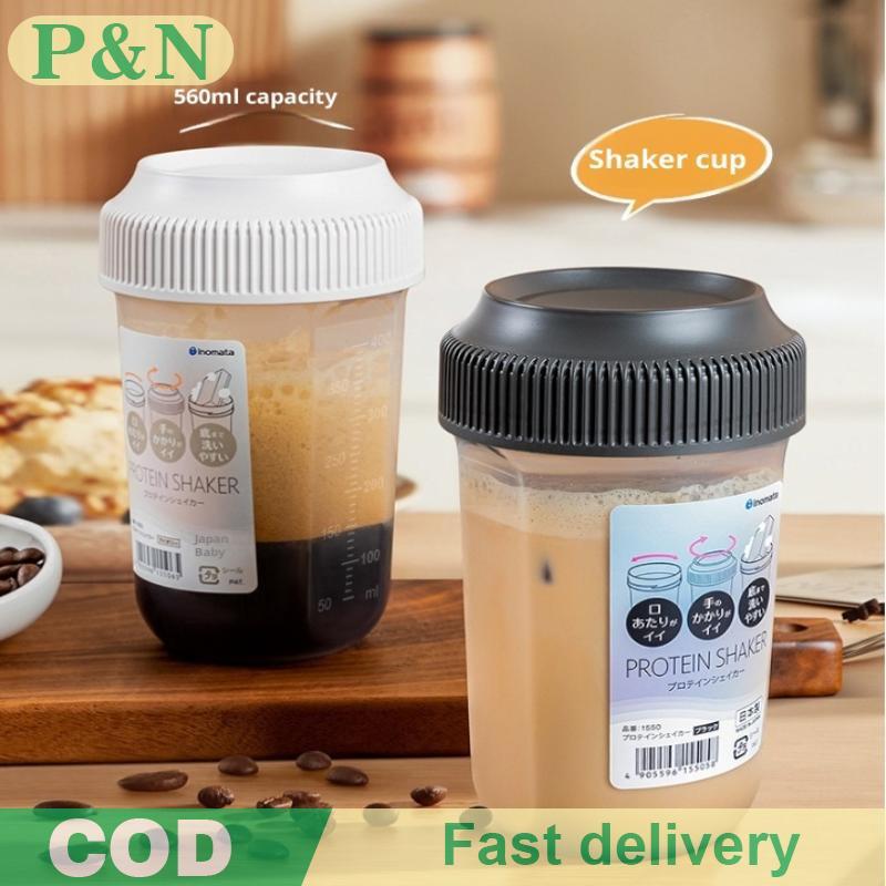 [P&N] 400 ML Fitness Shaker Cup สําหรับผู้ชายและผู้หญิงกีฬาโปรตีน Milkshake ถ้วยผสมสุขภาพและความงาม Home Goods [cod]