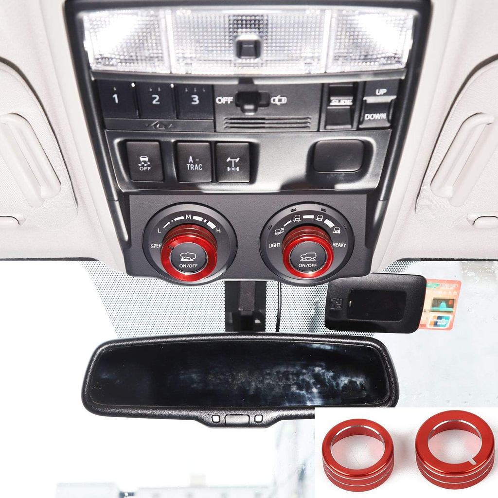 Multi-Terrain Selector ปุ่มลูกบิดฝาครอบสําหรับ 2010-2020 Toyota 4Runner TRD Pro สําหรับ TRD Off-Road