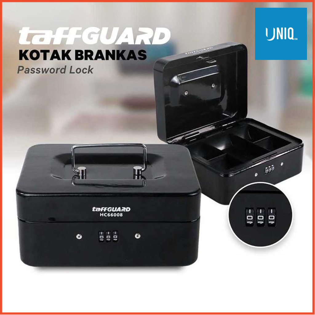 UNIQIN MINI SAFE FIRE RESISTANT SAFE DEPOSIT กล่องสําหรับซอง, เครื่องประดับทอง, ราคา