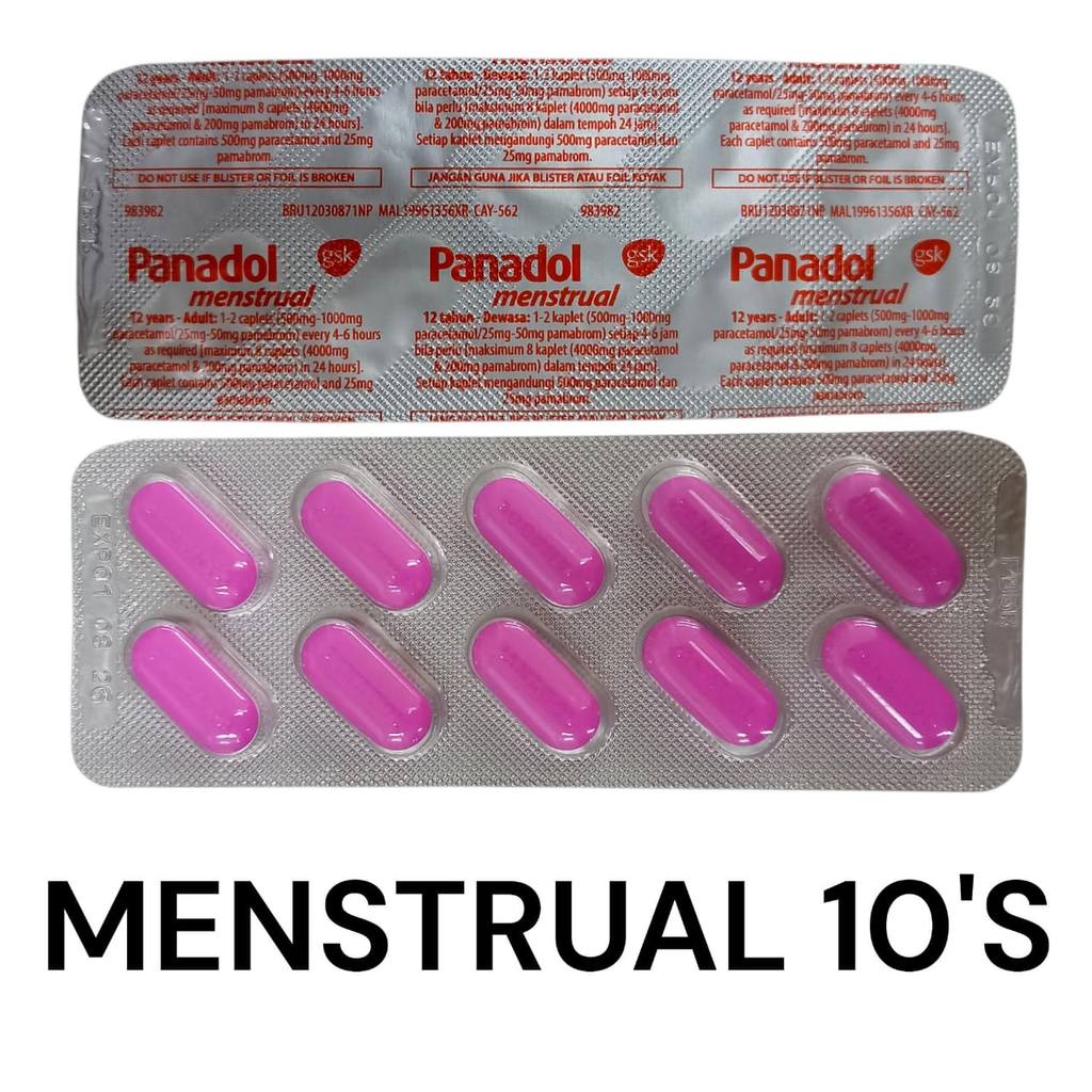 PANADOL MENSTRAUAL TABLET 10S (EXP:02/2026)