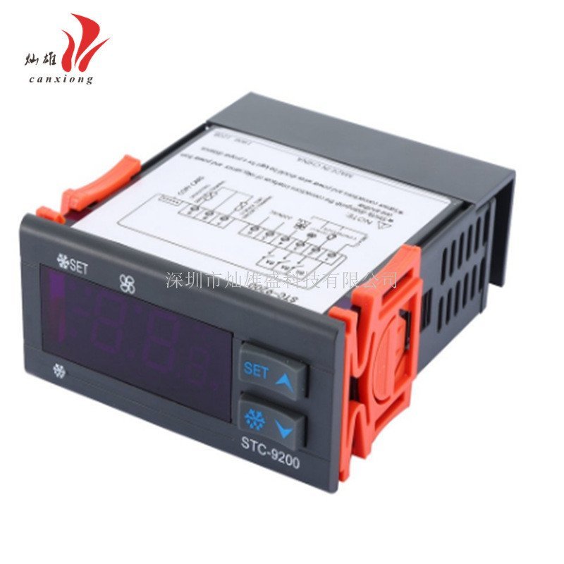 STC-9200 Controller ตู้เย็นตู้แช่แข็งพัดลมอิเล็กทรอนิกส์ Frosting ตู้เย็น Thermostat ตู้เย็น Thermos