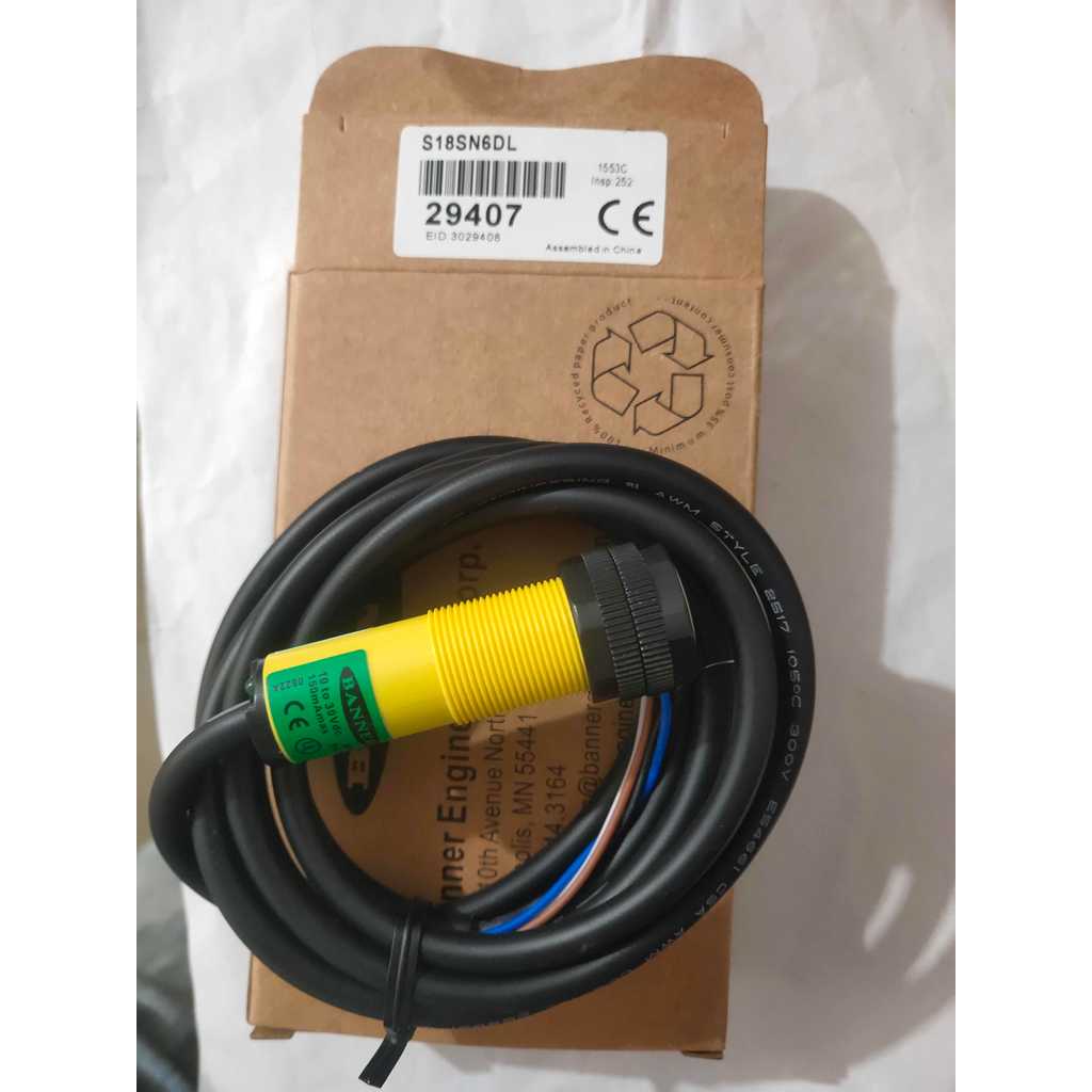 BANNER Q60VR3AF2000 Q60BB6AF2000 SMBQ60 เซ็นเซอร์แบบพกพา