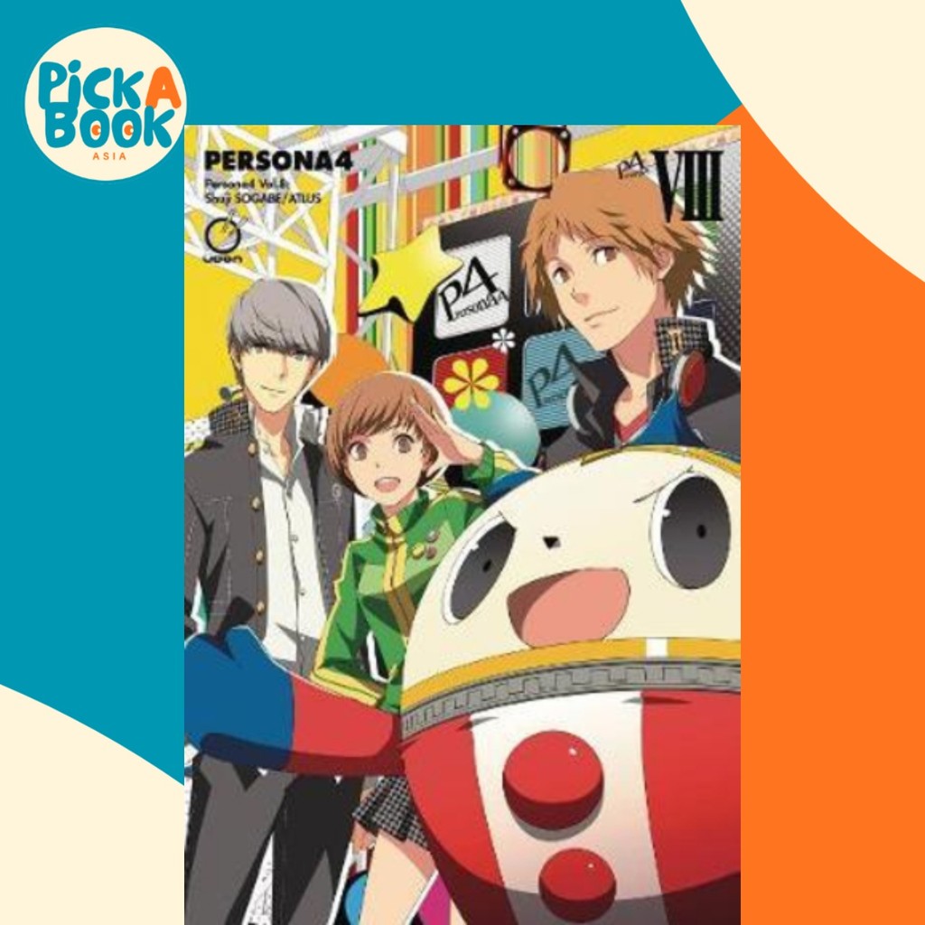Persona 4 เล่ม 8 โดย Atlus (ฉบับสหรัฐอเมริกาปกอ่อน)