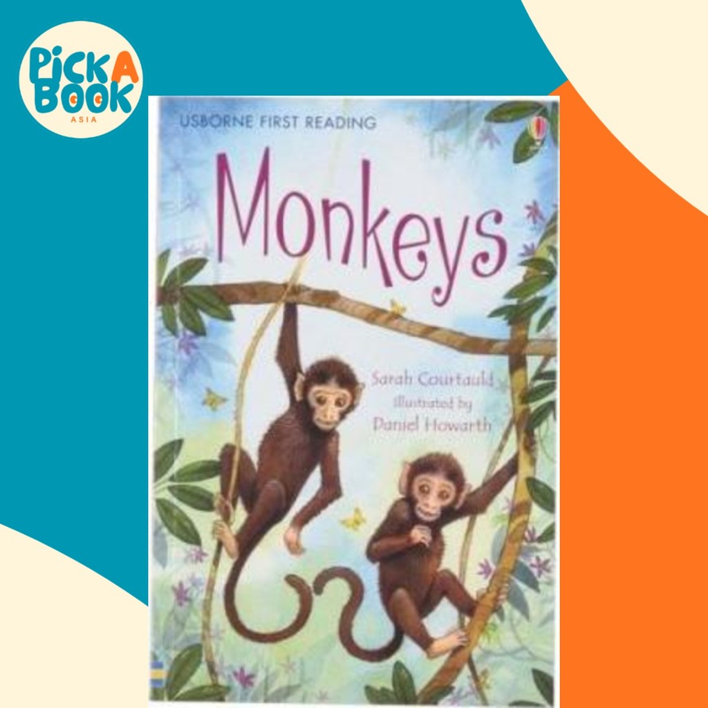 Usborne First Reading Level 3- Monkeys