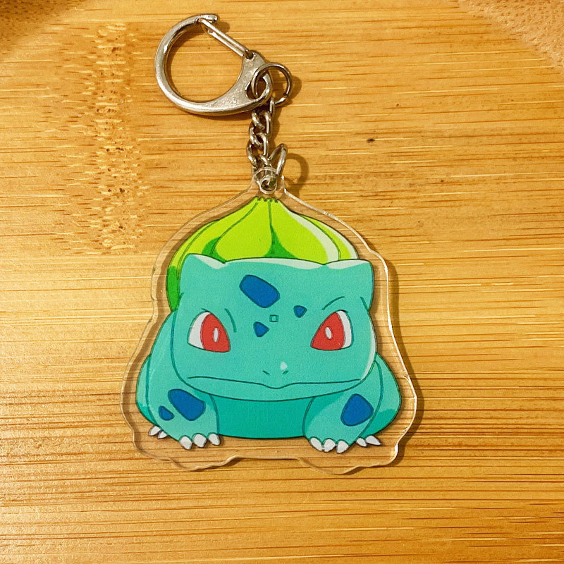 การ์ตูนการ์ตูนอะนิเมะโปเกมอนพวงกุญแจอะคริลิคสองด้าน - รูปที่ 6