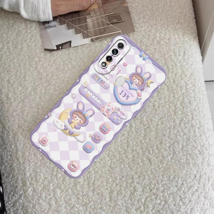 Softcase Ch4racter Motif สําหรับ 0ppo A31 A8 A53 A33 A54 A55 A57 2022 4G A77s A96 A76 A36 - ปลอก - 1