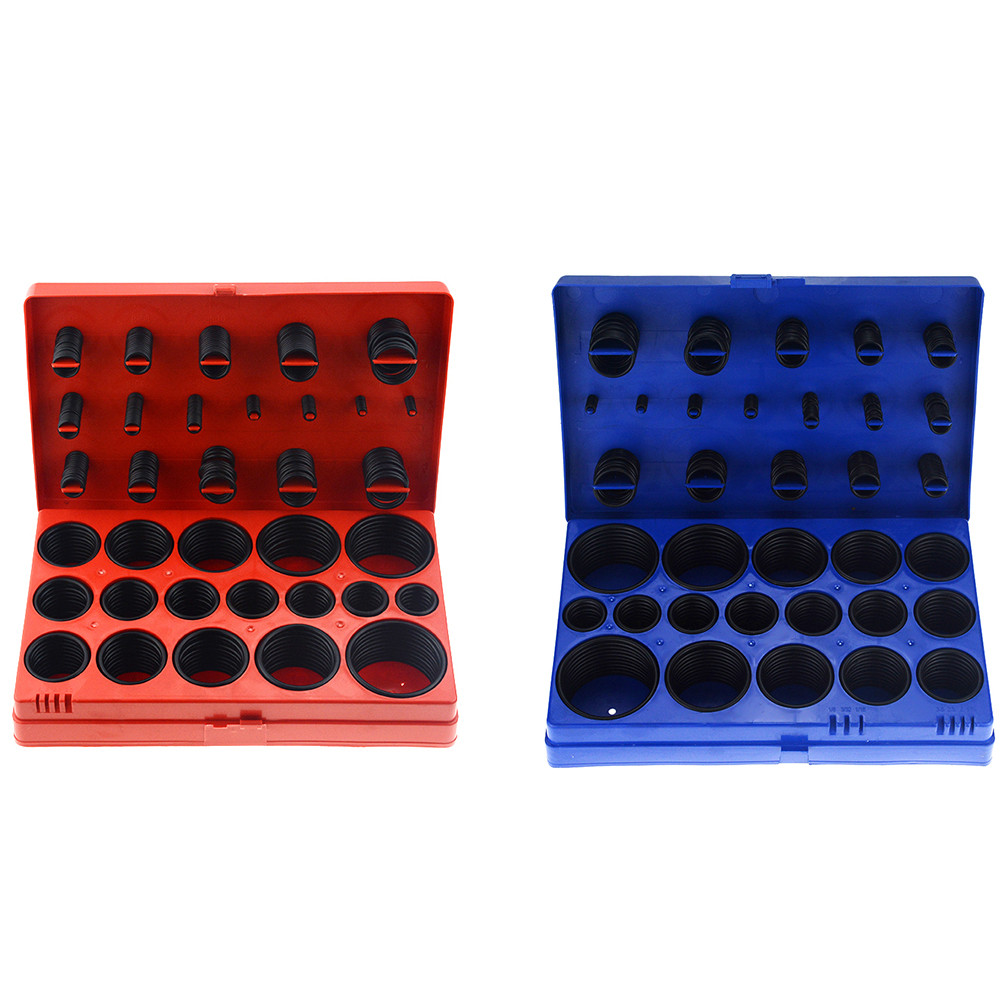 โอริงกล่อง O-Ring Kit NBR ยางโอริง โอริง จำนวน 386 ชิ้น / 30ขนาด โอริงชุด เนื้อ NBR ไซส์หุน/ไซส์มิล งานคุณภาพ ซีลกันนํ้า