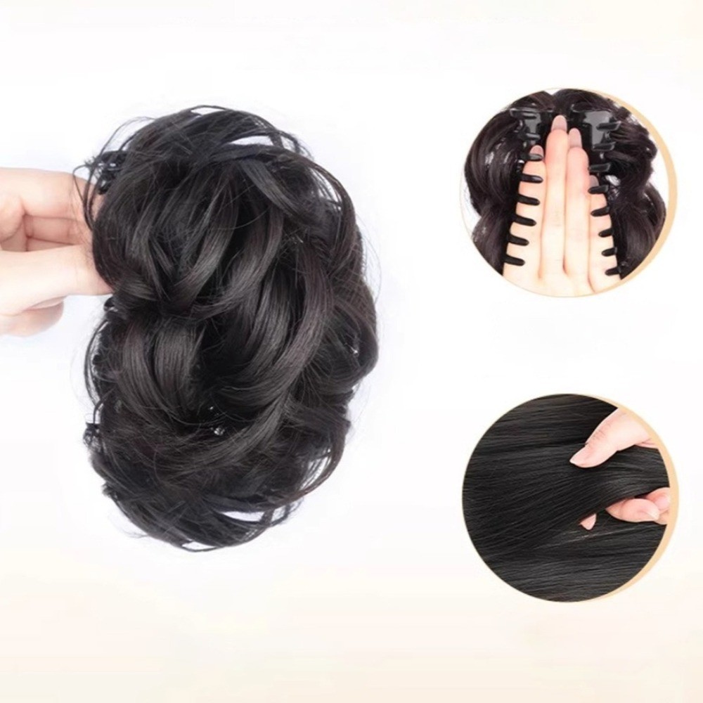 วิกผมปุยบุญบอลสำหรับผู้หญิง ออกแบบเหมือนเจ้าหญิง ใช้งานได้หลายโอกาส - รูปที่ 5