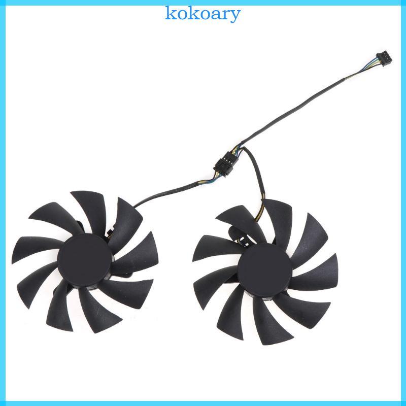 KOK GA92A2H 87 มม.พัดลมสําหรับ Zotac GeForce RTX 2070 SUPER Mini 8GB ZT-T20710E-10M Dual กราฟิกวิดีโ