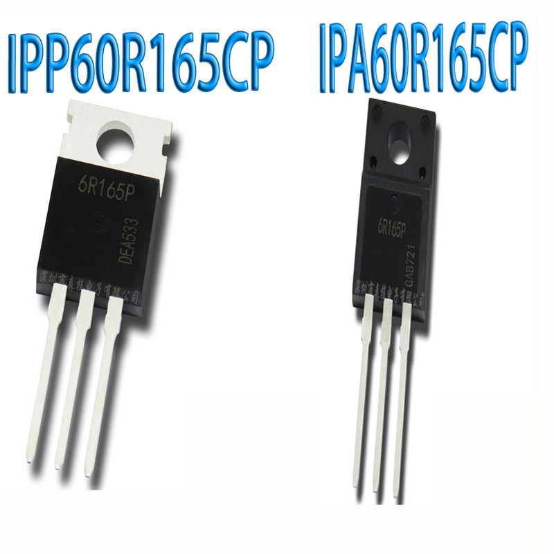 5 ชิ้น IPA60R580P 60R580P IPA60R580 IPA60R165CP IPA60R165 6R165P 60R165CP IPA60R280E6 6R280E6 IPA60R