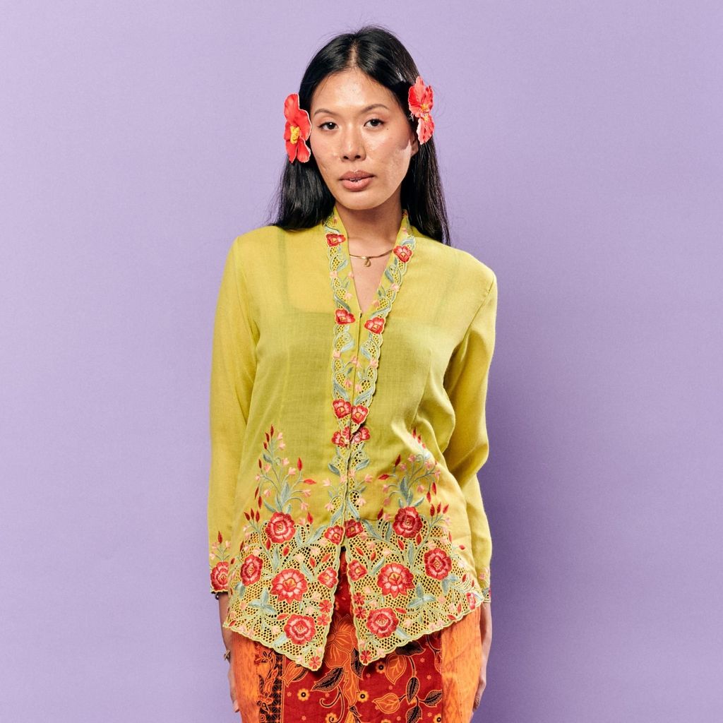 LUSHKL kebaya nyonya vierra (เฉพาะท็อป)