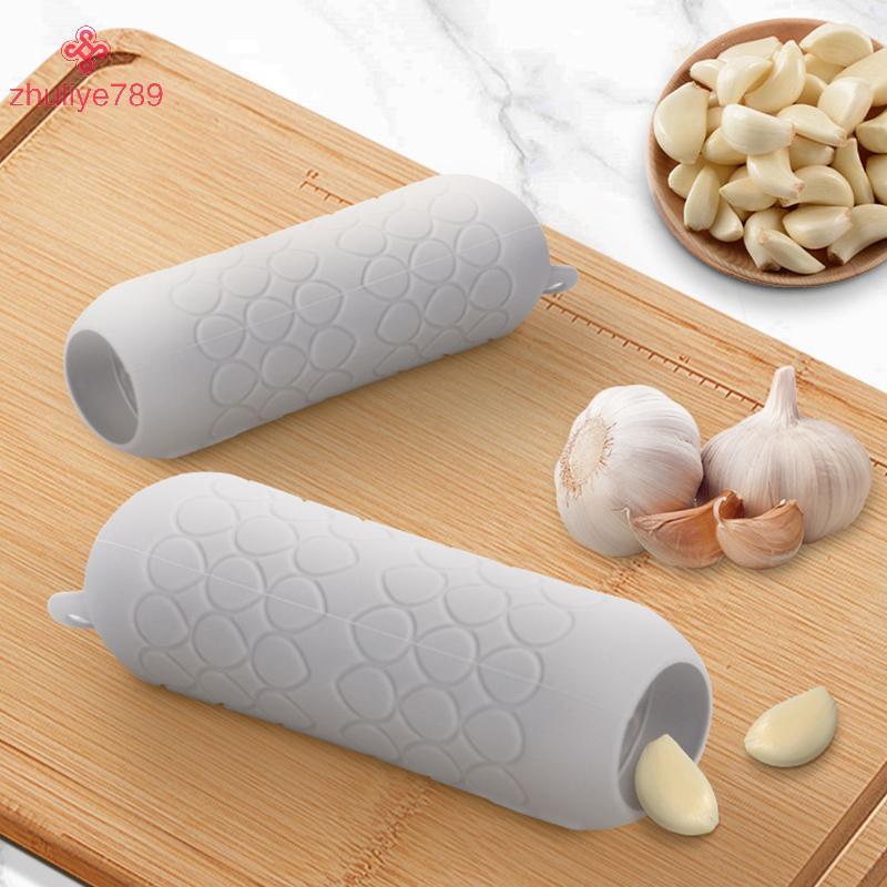 <zhuliye789>กระเทียมPeelerหลอดซิลิโคนQuick ToปอกเปลือกกระเทียมClovesกระเทียมขนาดเล็กSkin Removerครัว