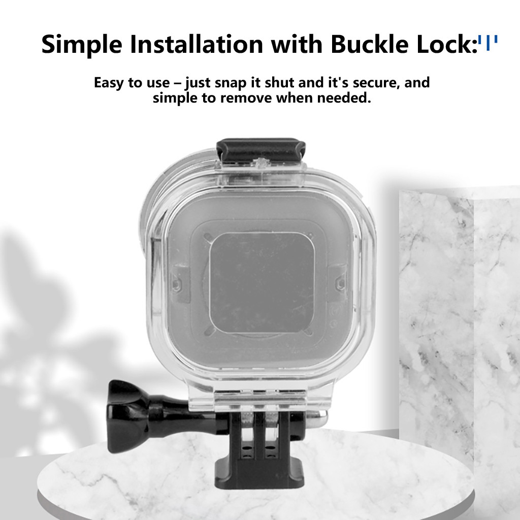 XT-XINTE Dive Case เข้ากันได้กับ Insta360 GO Ultra กันน้ําฝาครอบใต้น้ํา 50M ดําน้ําเกราะป้องกัน