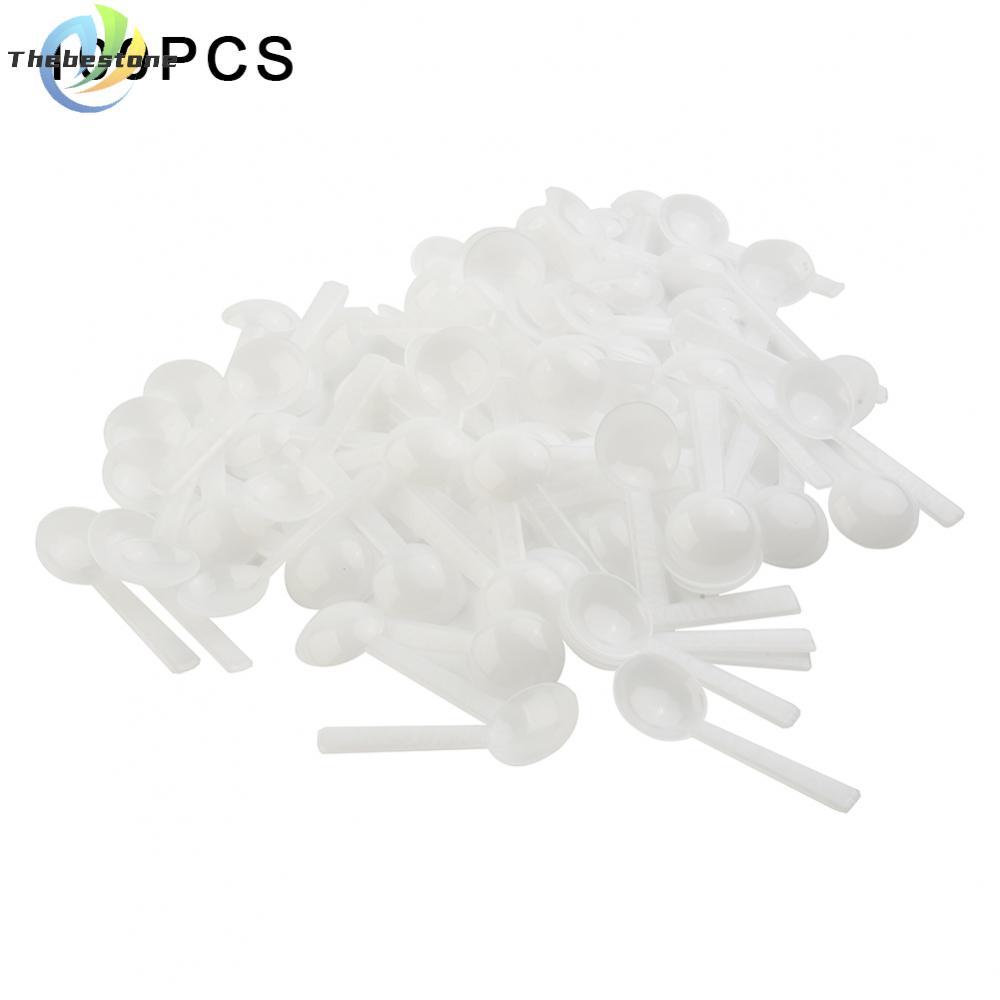 <Thebest>100* Plastic Measuring Spoon Gram Scoop Food Baking Medicine Powder 1g AUHot Sale