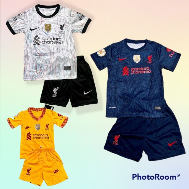 ชุดฟุตบอลเด็กลิเวอร์พูล JA3