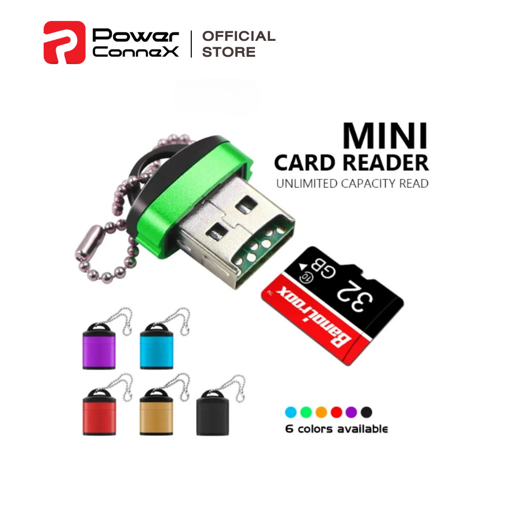 [สินค้าแถม งดจำหน่าย] kioxia card reader สำหรับ SD Card (คละสี)