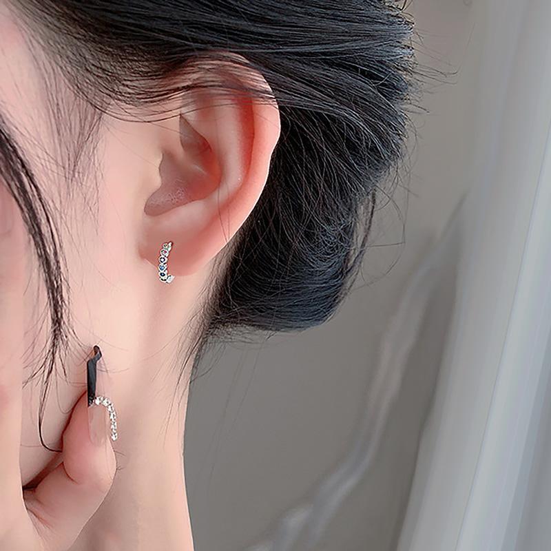 Amoretti Earrings ต่างหูเงินแท้ S925 [MERCELO] - รูปที่ 3