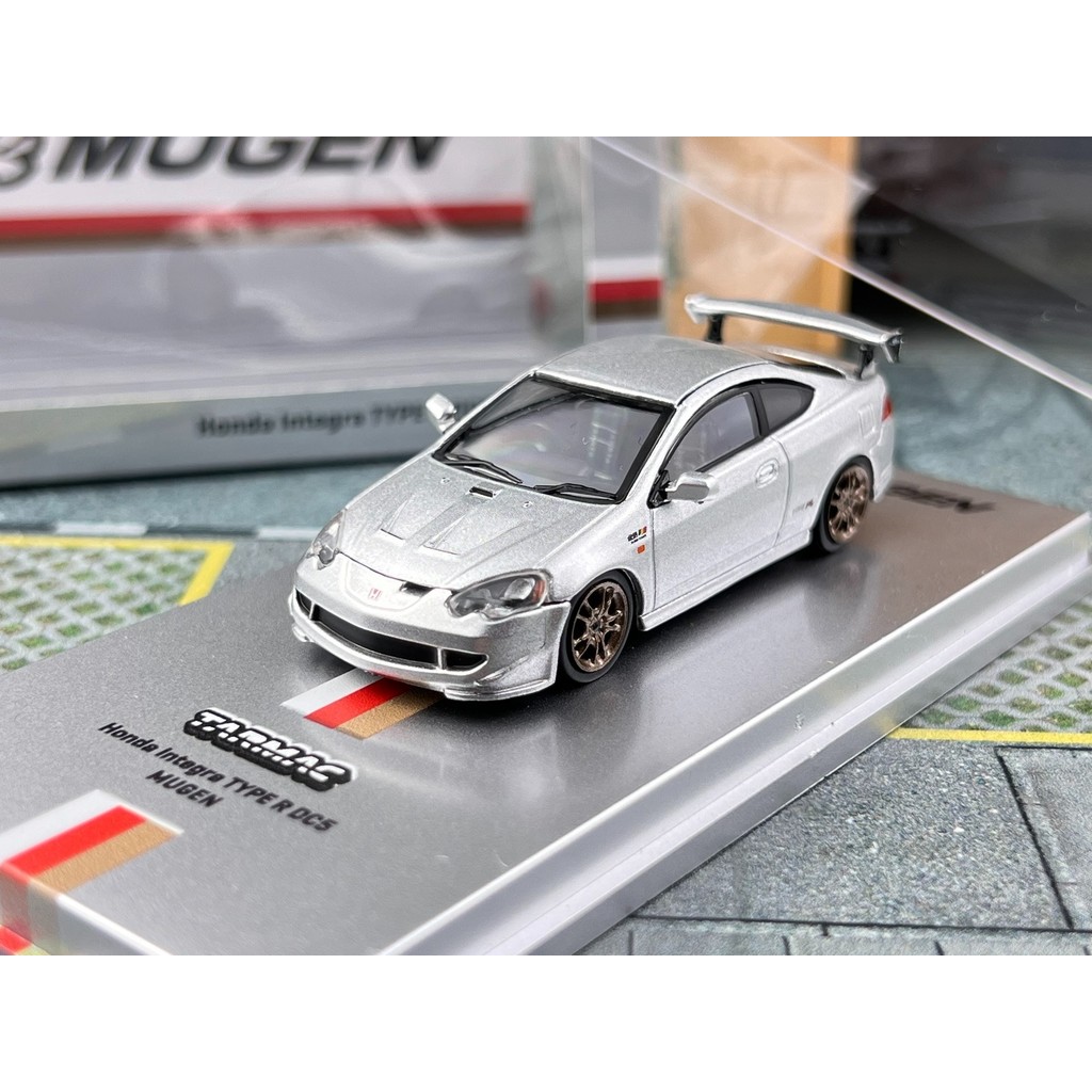 พร้อมสต็อก TW 1: 64 Honda Integra TYPE R DC5 Unlimited MUGEN โมเดลรถอัลลอย