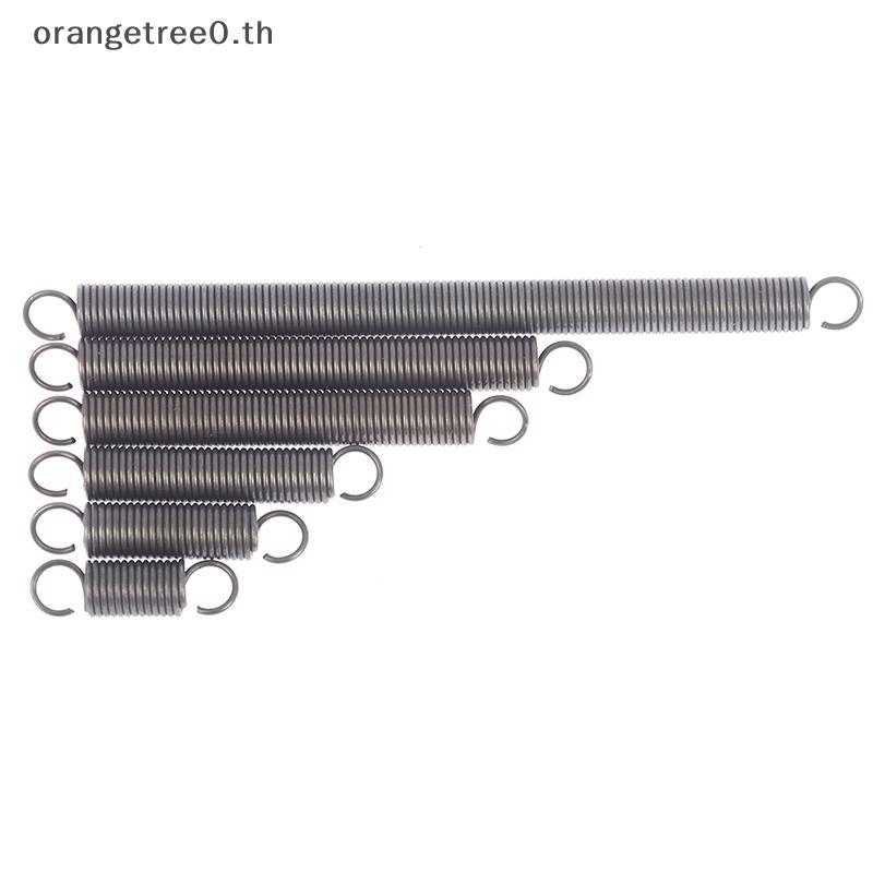หรือ 1 PC Extension สปริงแรงดึง ตะขอเหล็ก สปริงขยาย ลวด Dia 1.0 มม. oe